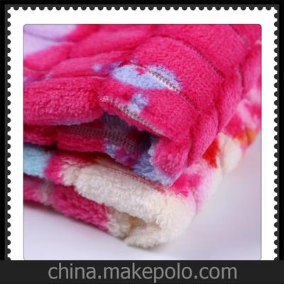 高品质印花提花方块珊瑚绒面料 打开发掘时尚可能性的大门